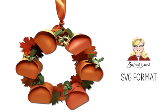3D SVG Halloween Pumpkin Wreath Review