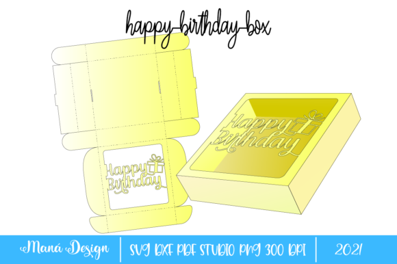 Happy Birthday Box SVG: 3D SVG Gift Boxes Review