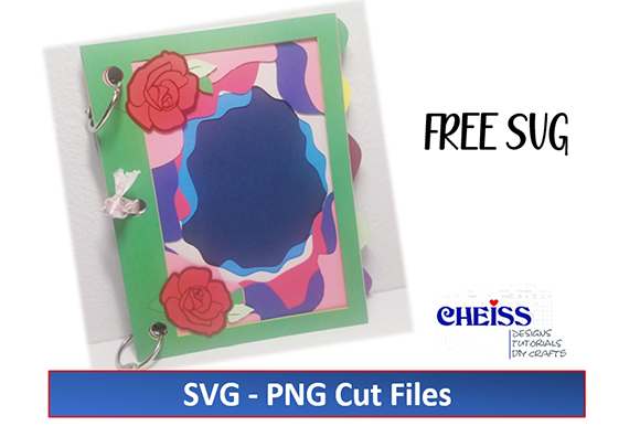 Notebook Layered SVG: 3D SVG for Birthdays & Brands