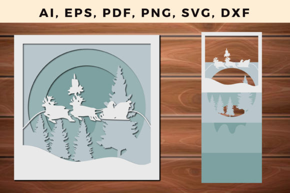 Review: 3D SVG Christmas Paper Cut Files for Pro Design