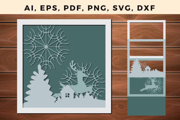 Review: 3D SVG Christmas Paper Cut Files for Sales