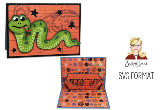 Review: A2 Pop-Up Snake Card 3D SVG for Halloween