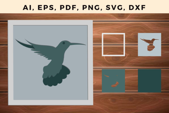 Review: Multi Layer Bird Frame Wall Cut File for Embroidery
