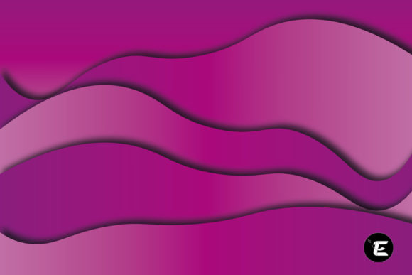 Wavy Background: A 3D SVG Asset for Birthdays